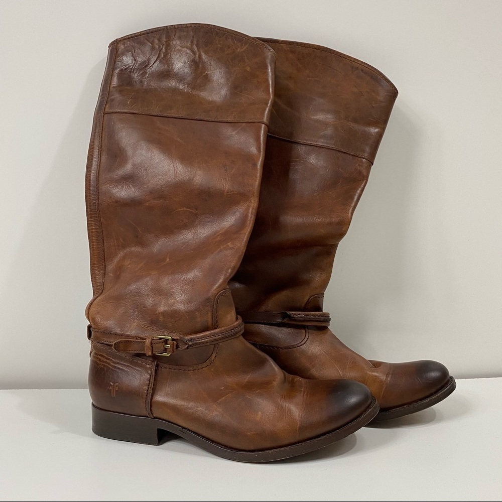 FRYE Melissa Seam Tall Boots Size 8.5